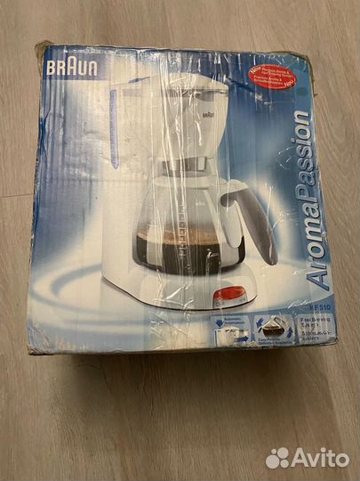 Кофеварка капельная braun