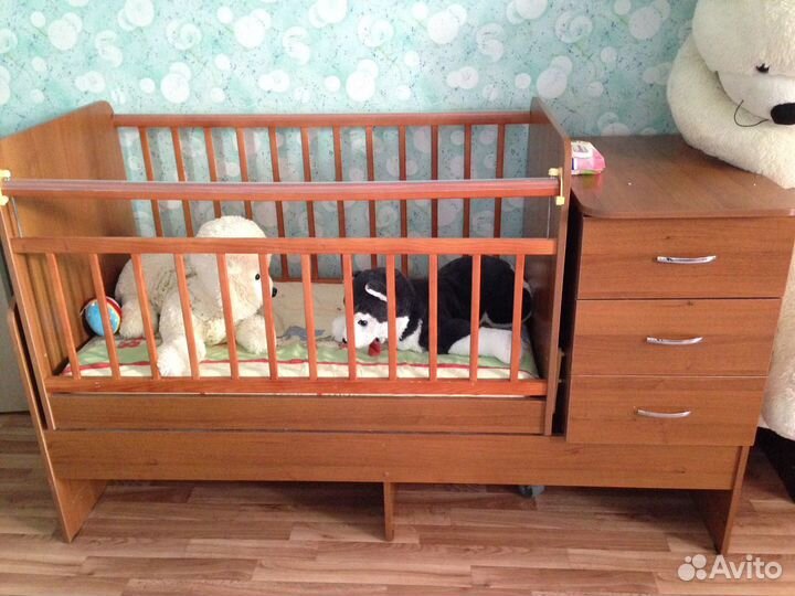 Детская кровать трансформер 3в1