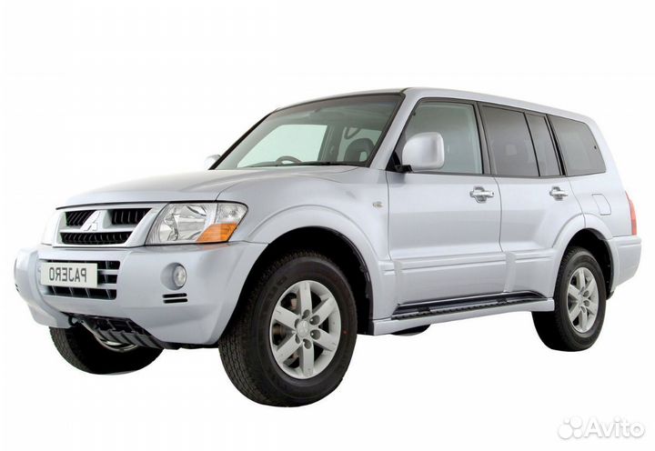 Лобовое стекло на Mitsubishi Pajero 3-4