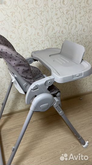 Детский стульчик для кормления happy baby