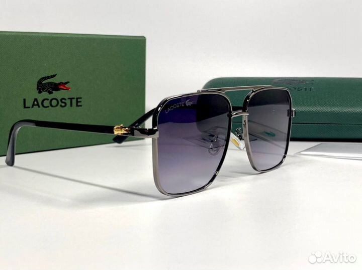 Очки Lacoste aviator фиолетовые
