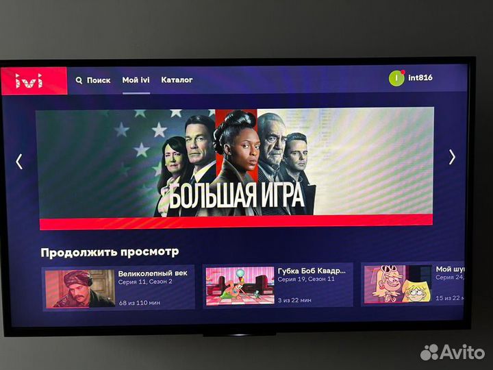 Телевизор sony