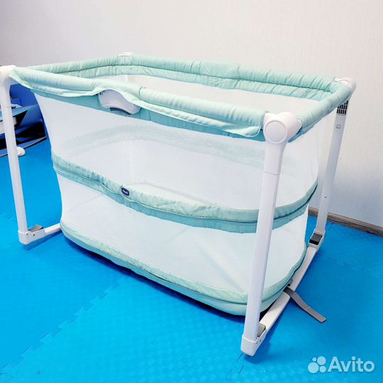 Кроватка-манеж Chicco ZIP/GO Aquarelle