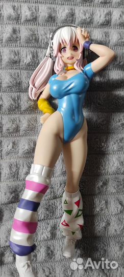 Аниме фигурка Sonico 80’s Blue Color Супер Сонико