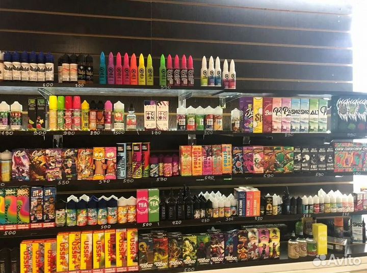 Табачный магазин с вейпами – готовый бизнес