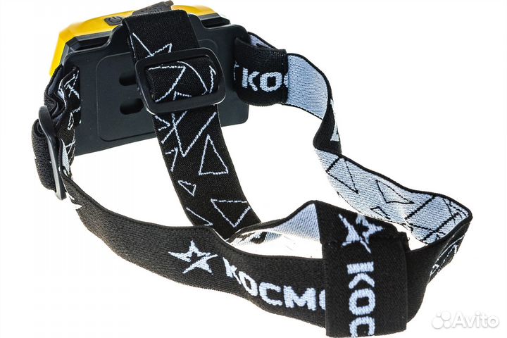 Космос Фонарь аккумуляторный налобный Li-Po, 3W