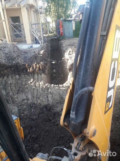 Аренда (Услуги) экскаватора погрузчика JCB 4cx