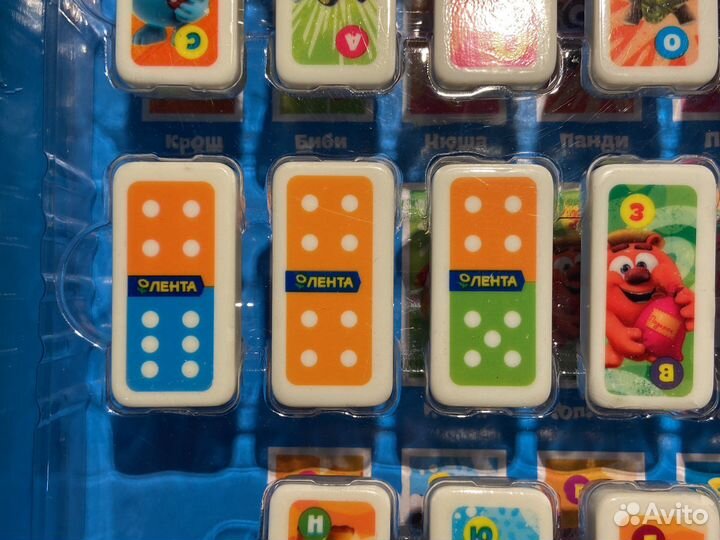 Домино со смешариками