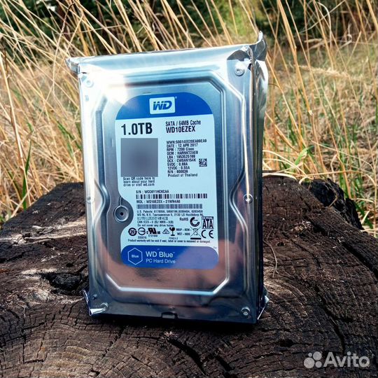 HDD Жесткий диск 1тб Синий