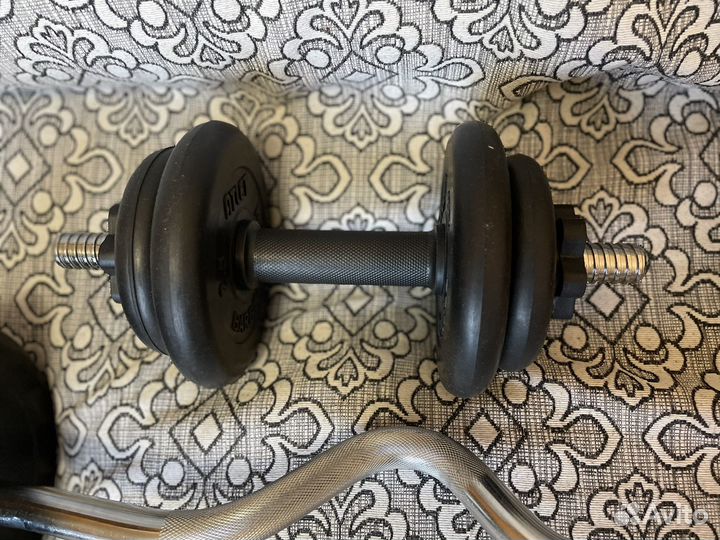 Гантели и гриф