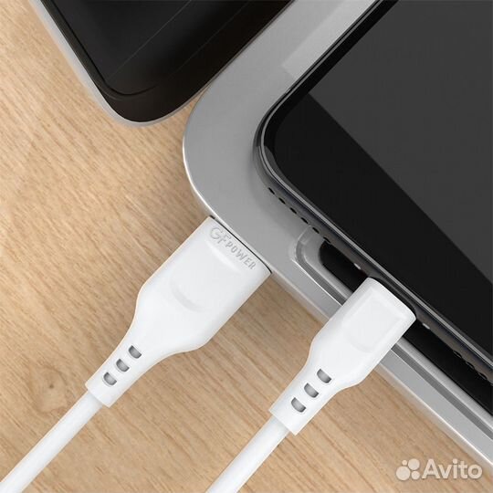 Кабель USB- micro-USB gfpower 01M, 1м, 2.4A