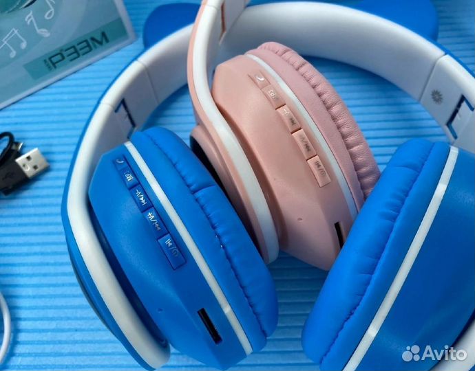 Беспроводные полноразмерные наушники с ушками