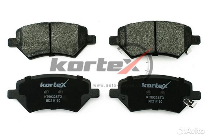 Kortex KT9032STD Колодки торм.передн