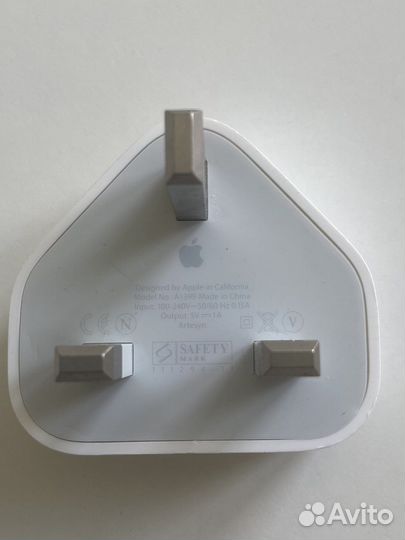 Адаптер Apple оригинал для UK, Сингапур