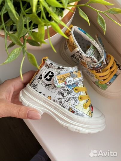 Ботинки zara демисезон