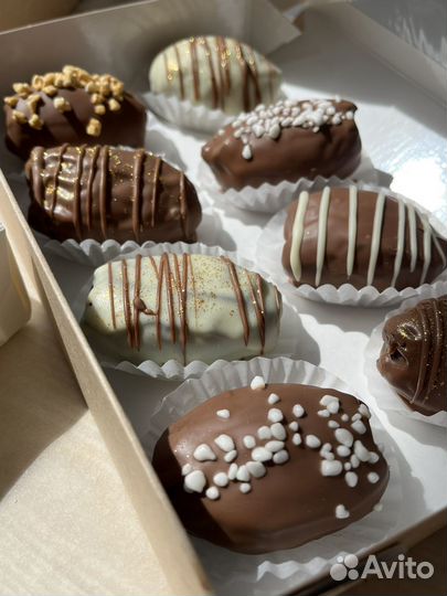 Финики в шоколаде