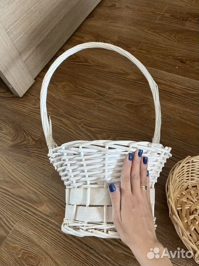 Корзина плетеная