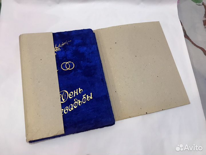 Фотоальбом СССР бархатный новый