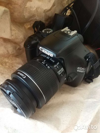 Зеркальный фотоаппарат canon eos 1100d