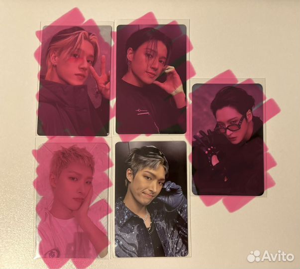 Карты Ateez Outlaw/Will/Fever/Witness