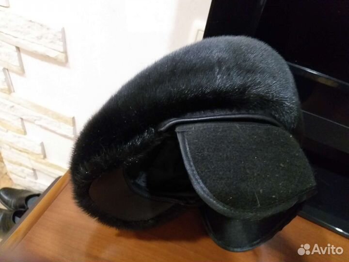 Меховая мужская кепкаи нерпы