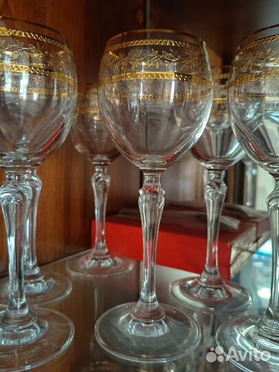 Набор бокалов для вина Богемия 6 штук