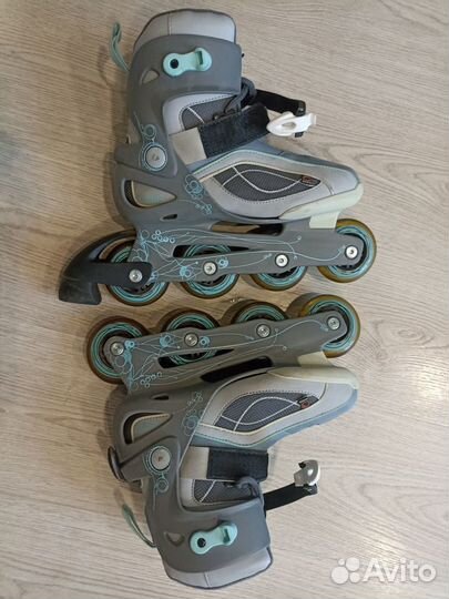 Ролики женские oxelo с фирменным рюкзаком