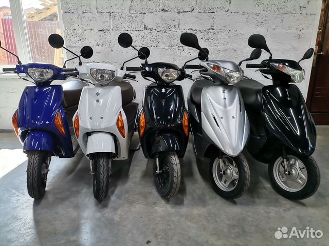 Скутеры Suzuki из Японии без пробега объявление продам