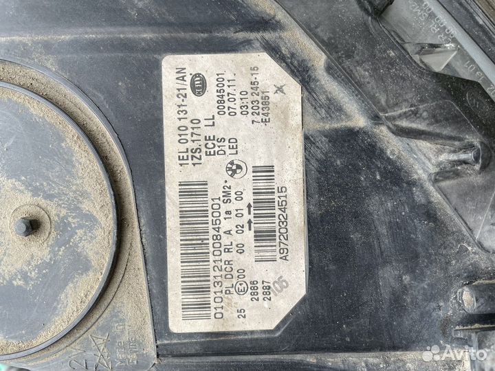 Фара BMW 5 f10 левая