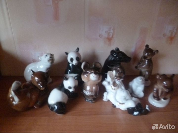 Мишки разные и другие статуэтки