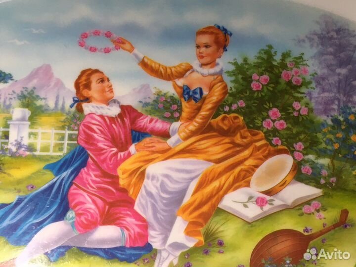 Овальные блюда набор 5 штук