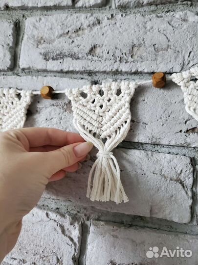 Макраме гирлянда