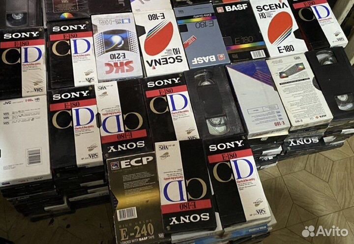 Видеокассеты vhs