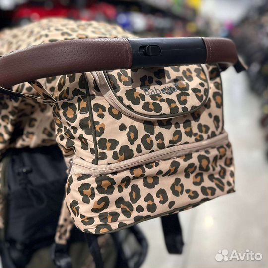 Коляска Baballo 2023 леопард