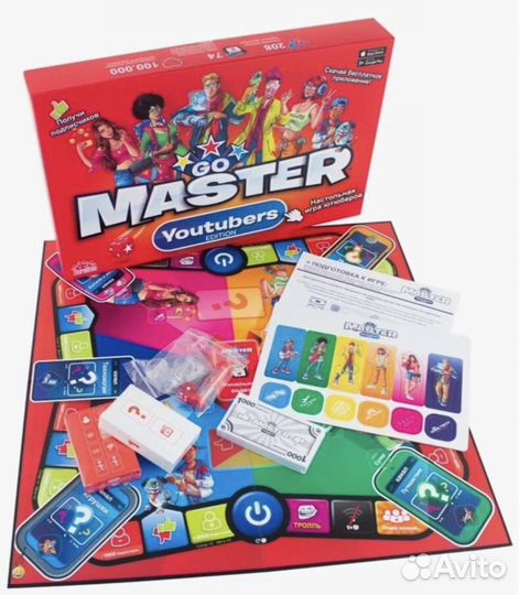 Настольная игра GO master Youtubers Edition