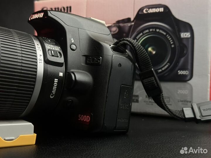 Фотоаппарат Canon 500d kit 18-55