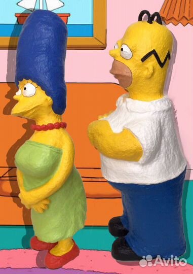 Симпсоны, ручная работа