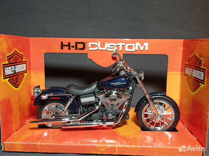 Модель Harley-Davidson Fxdbi Dyna Street Bob 1:12