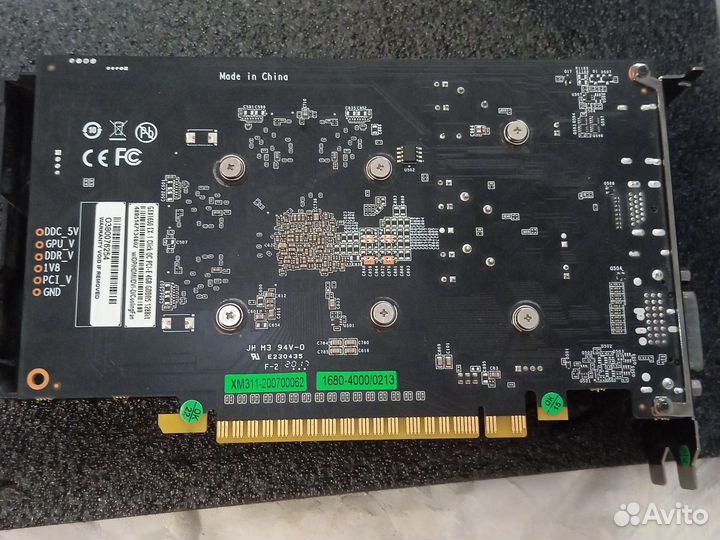 Видео карта geforce GTX 1650 4 GB AF2