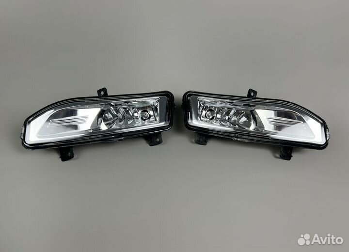 Уст комплект туманок Nissan Qashqai 2м с18г