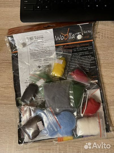 Woolla набор для валяния