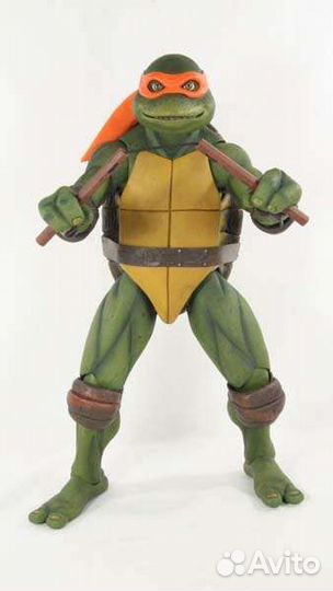 Neca 45см Черепашка ниндзя turtles Микеланджело др