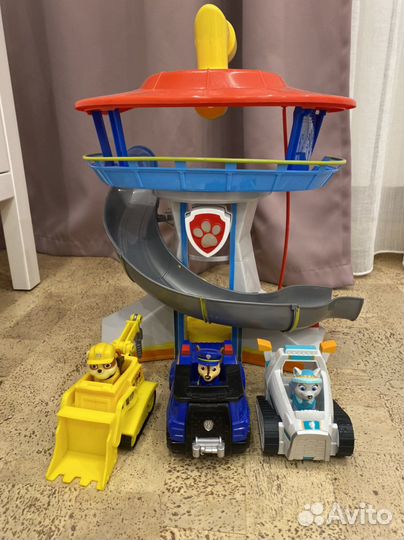 Щенячий патруль база+щенки