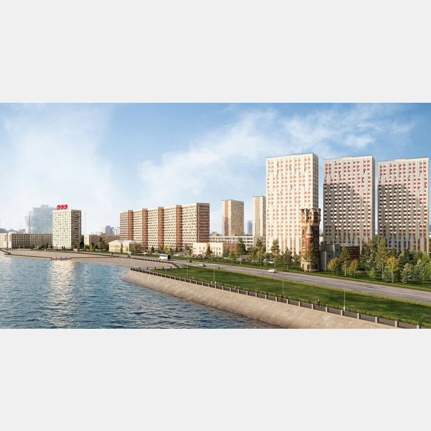 2-к. квартира, 44 м², 10/25 эт.