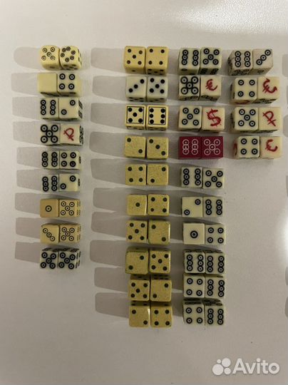 Зарики из бильярдных шаров