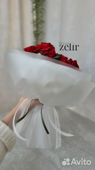 Сладкий букет из Зефира ручной работы