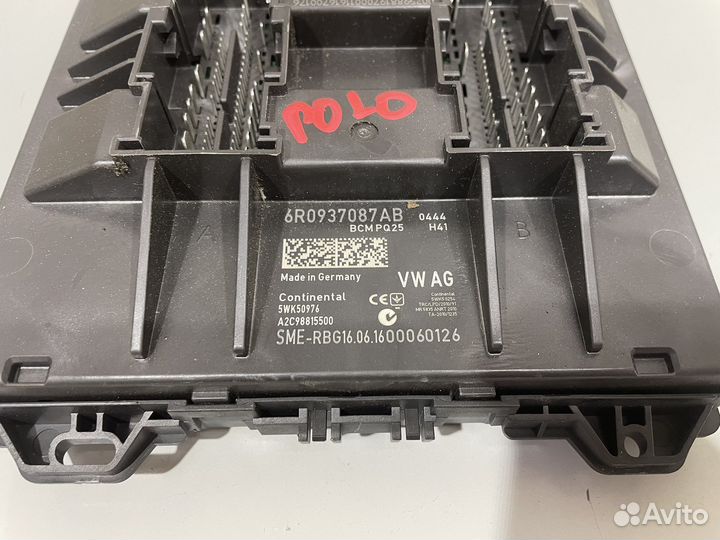 Блок всм комфорта Фольксваген Поло 5 рест