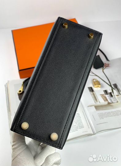 Сумка Hermes Kelly 25 Epsom Noir