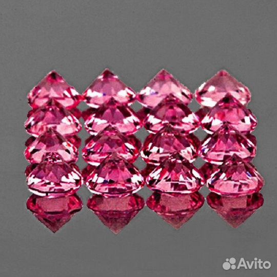 Гранат натуральный 1,46Ct 80шт 1,5мм VVS Танзания