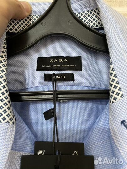 Рубашка мужская новая Zara